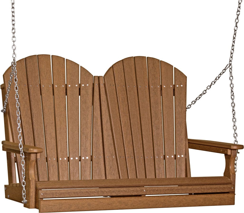 LuxCraft Poly 4' Adirondack Swing 4APS