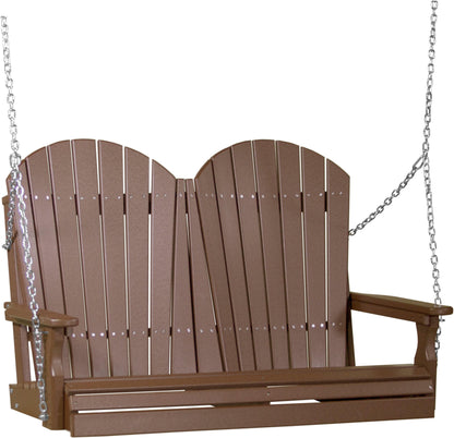 LuxCraft Poly 4' Adirondack Swing 4APS