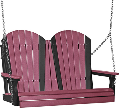 LuxCraft Poly 4' Adirondack Swing 4APS