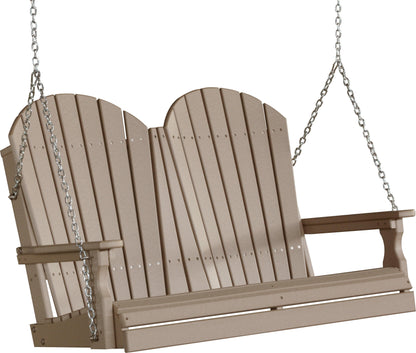 LuxCraft Poly 4' Adirondack Swing 4APS