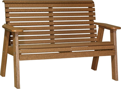 LuxCraft 4' Poly Plain Bench 4PPB