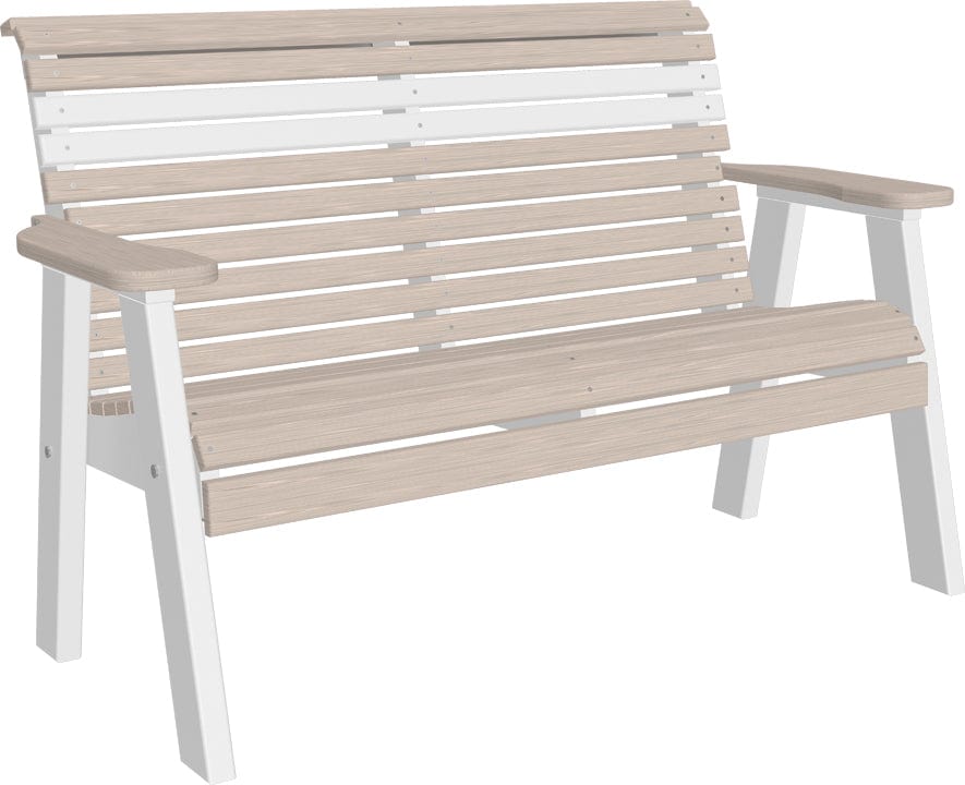 LuxCraft 4' Poly Plain Bench 4PPB