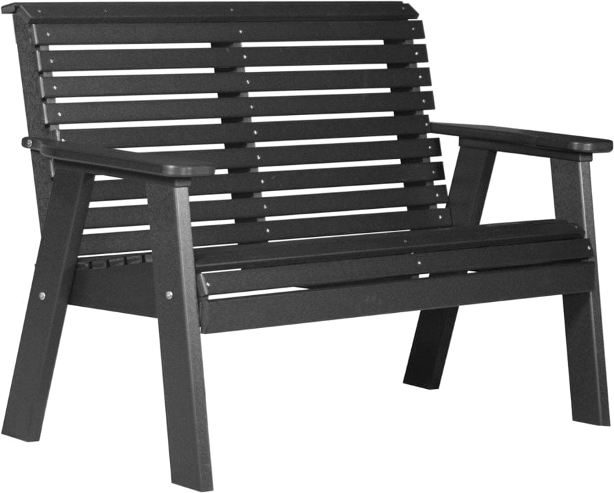 LuxCraft 4' Poly Plain Bench 4PPB