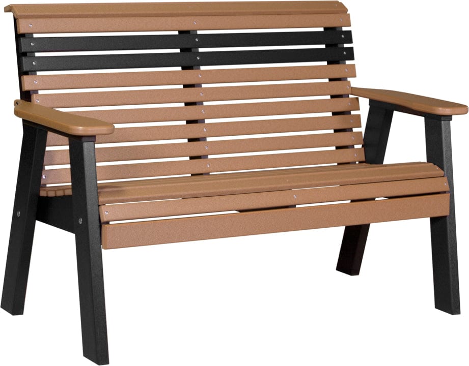 LuxCraft 4' Poly Plain Bench 4PPB