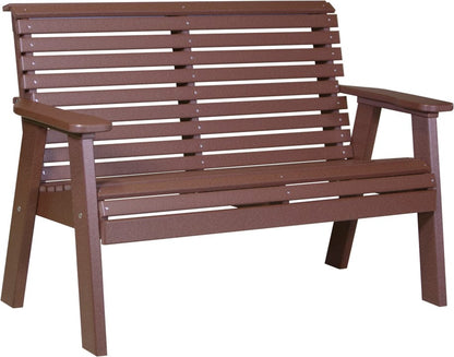 LuxCraft 4' Poly Plain Bench 4PPB