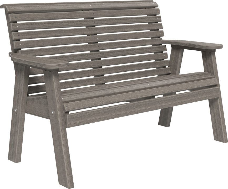 LuxCraft 4' Poly Plain Bench 4PPB