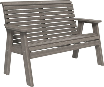 LuxCraft 4' Poly Plain Bench 4PPB