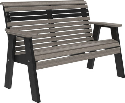 LuxCraft 4' Poly Plain Bench 4PPB