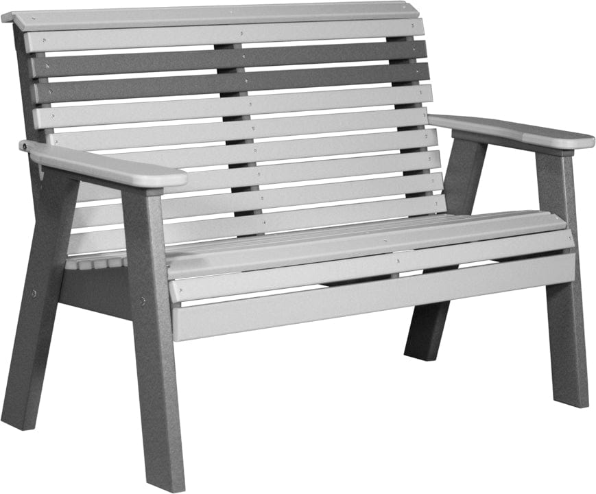 LuxCraft 4' Poly Plain Bench 4PPB