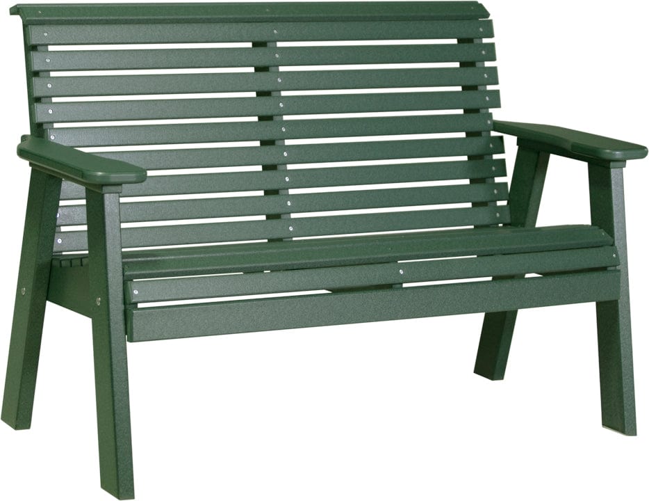 LuxCraft 4' Poly Plain Bench 4PPB