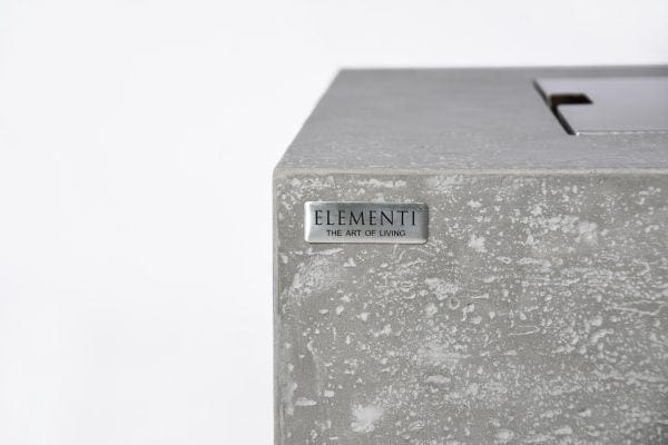 Elementi Manhattan Fire Table - Light Gray OFG103LG