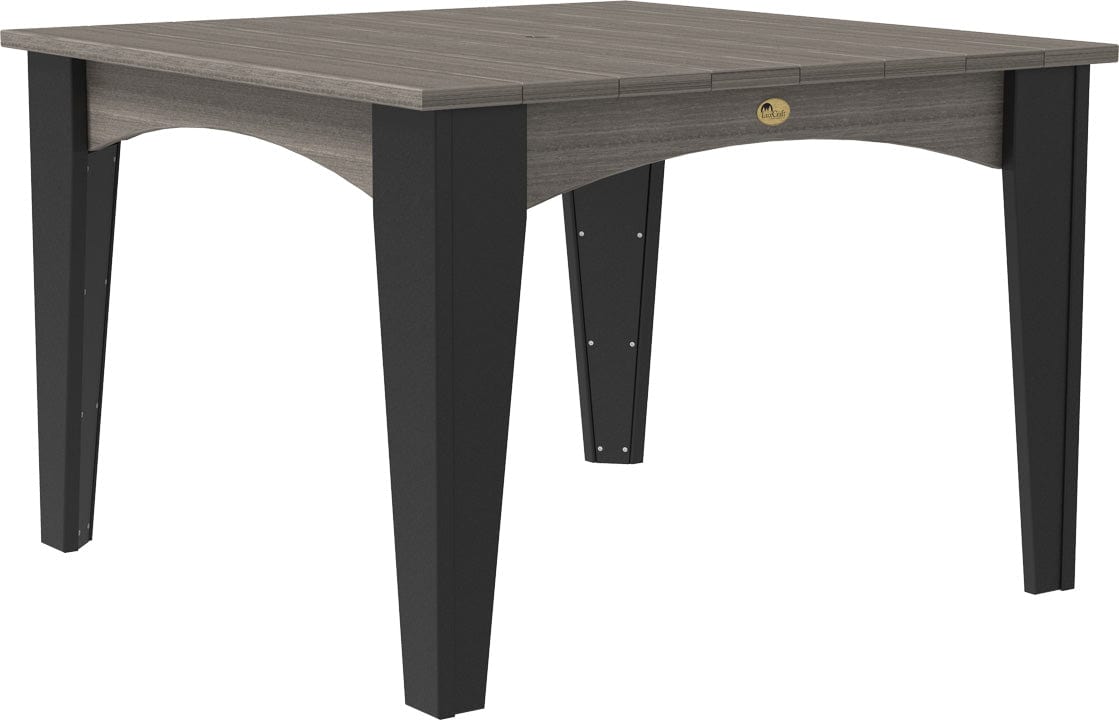 LuxCraft Poly Island Dining Table Square IDT44S