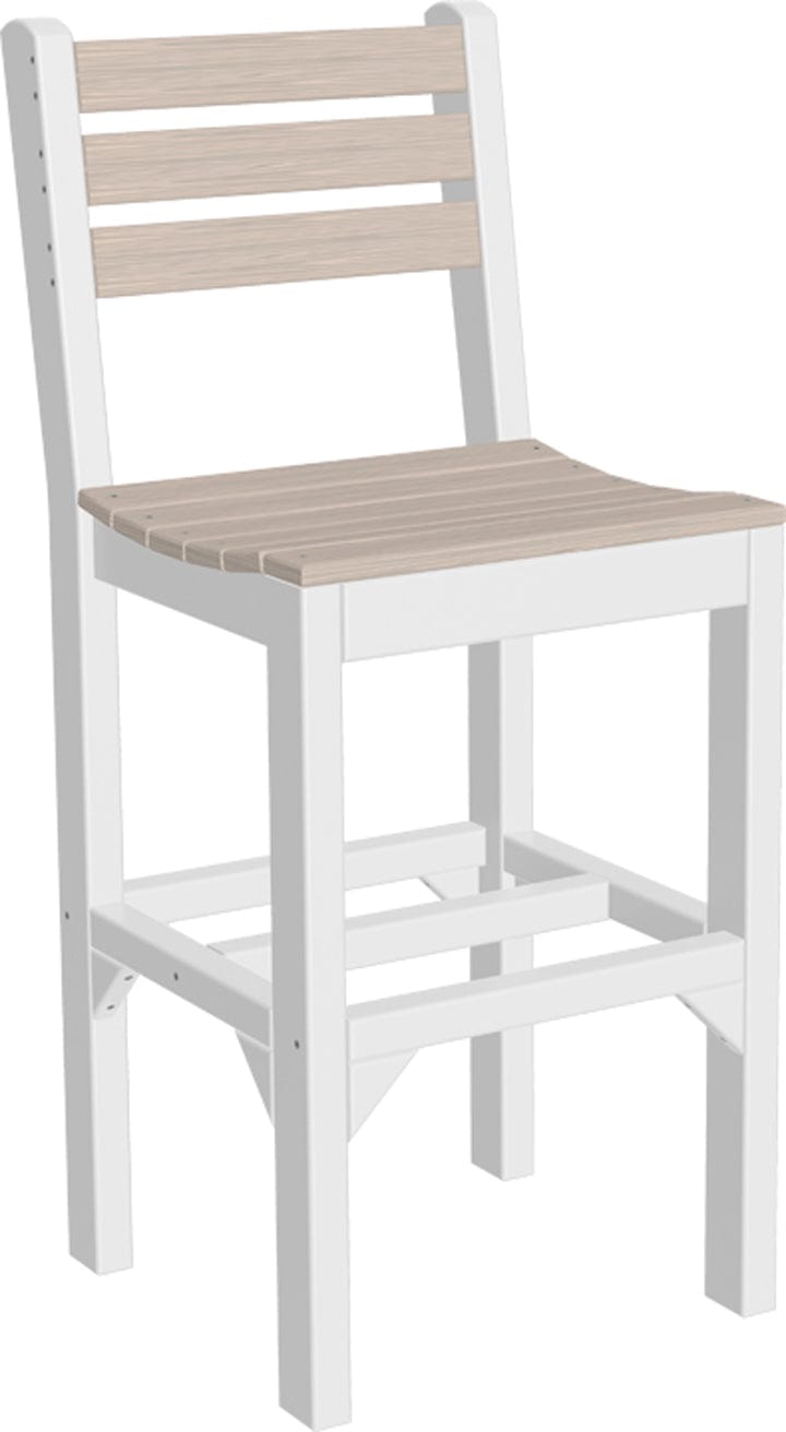 LuxCraft Poly Island Side Chair Bar Height ISCB
