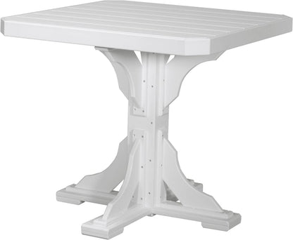 LuxCraft 41" Square Table Counter Height P41STC