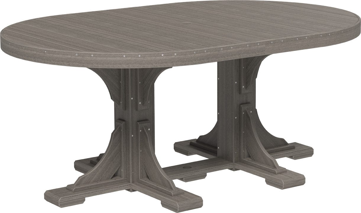 LuxCraft 4' x 6' Oval Table Dining Height P46OTD