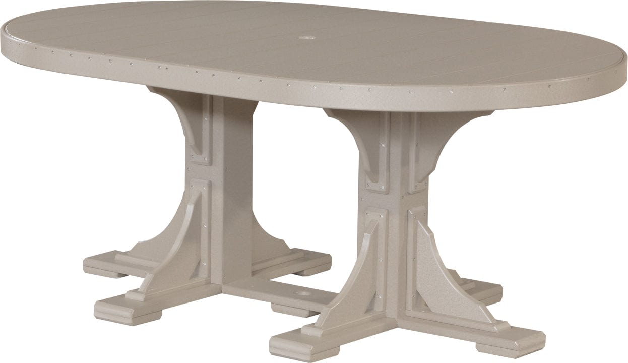 LuxCraft 4' x 6' Oval Table Dining Height P46OTD