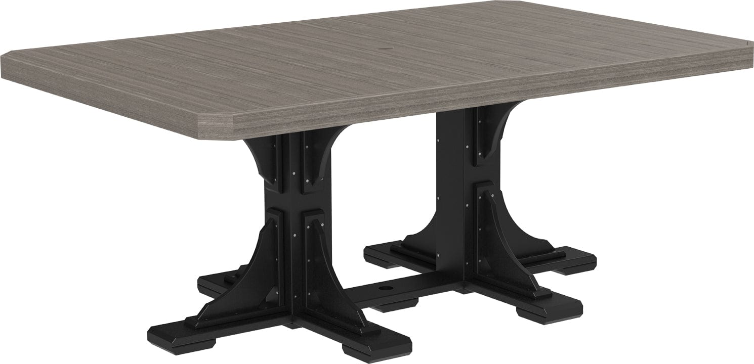 LuxCraft 4' x 6' Rectangular Table Dining Height P46RTD