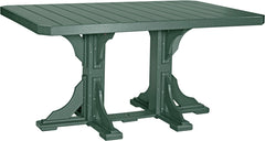 LuxCraft 4' x 6' Rectangular Table Counter Height P46RTC