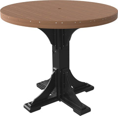LuxCraft 4' Round Table Bar Height P4RTB
