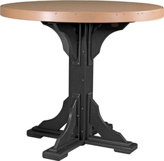 LuxCraft 4' Round Table Bar Height P4RTB