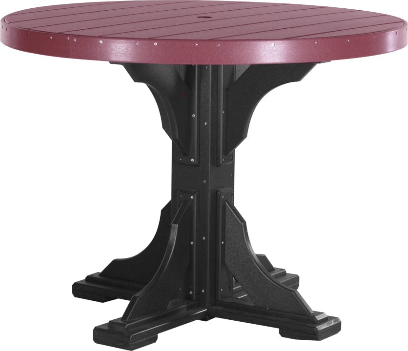 LuxCraft 4' Round Table Counter Height P4RTC