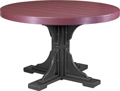 LuxCraft 4' Round Table Dining Height P4RTD