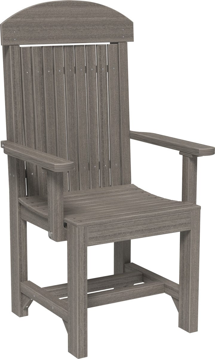 LuxCraft Poly Captain Chair Dining Height PCCD