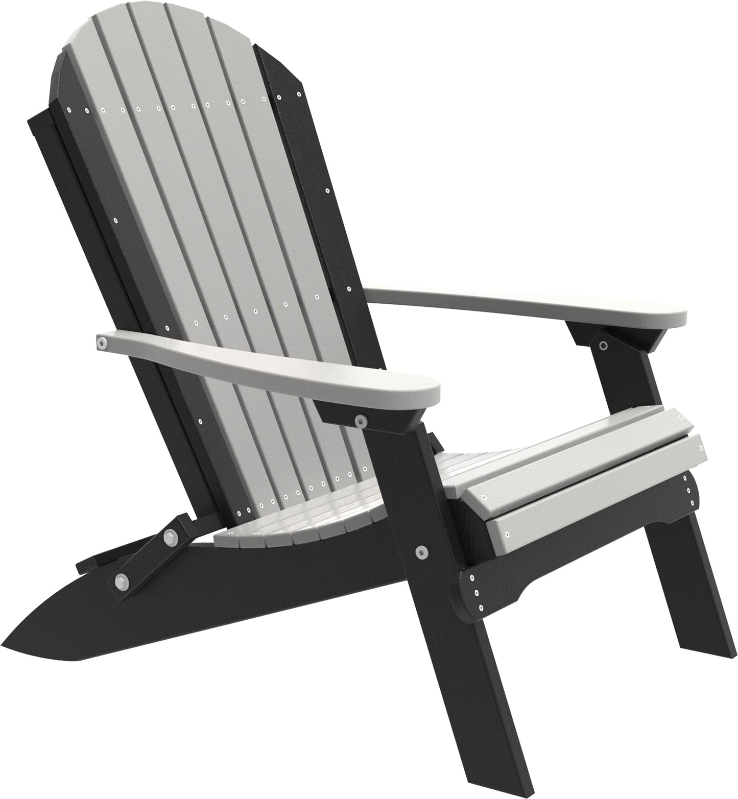 LuxCraft Poly Folding Adirondack Chair PFAC