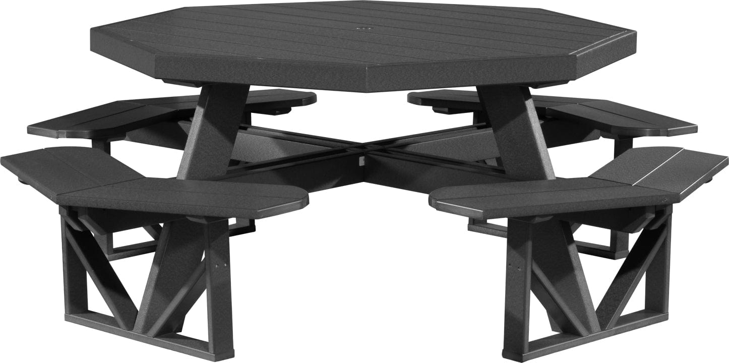 LuxCraft Poly Octagon Picnic Table POPT