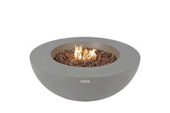 Elementi Lunar Bowl Fire Table- Light Gray OFG101LG