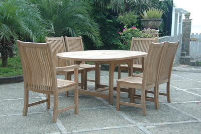 Anderson Teak Bahama Chicago 7-Pieces Dining Chair C Set-7